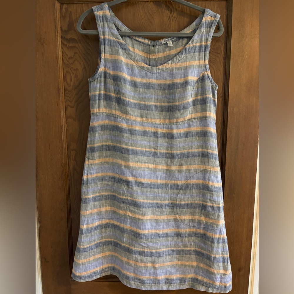 Toad&Co Multicolor Striped Dress